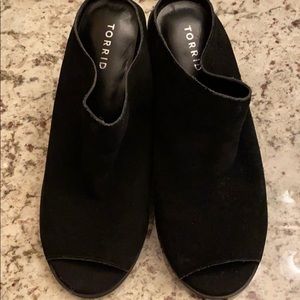 Torrid Peep Toe Heel Size 10 New Never Worn